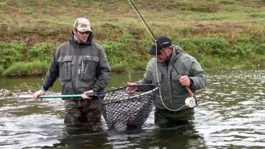 Salmon Fly Fishing in Alaska, Episode 3