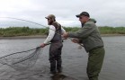 Salmon Fly Fishing in Alaska, Episode 2
