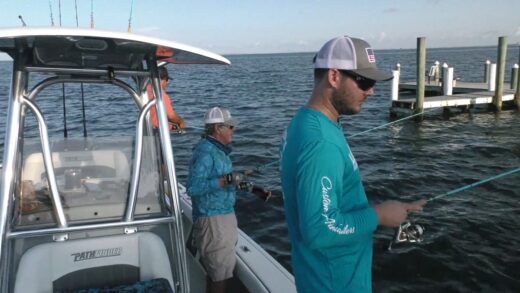 The Captains & Aaron Paulson enjoy a day of diverse fishing in Tampa Bay